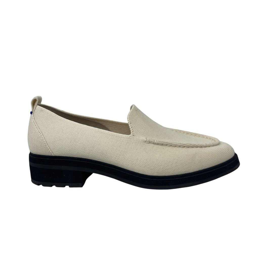 Rothy's The Lug Loafer in Ivory Size 11.5 NWOB